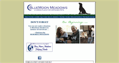 Desktop Screenshot of bluemoonmeadows.org